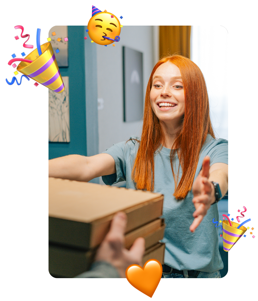 Radost z první objednávky